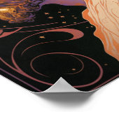 Jesus  Fine Art van Mucha AI Generated Poster (Hoek)