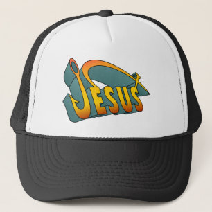 Jesus Fish Nail Trucker Pet