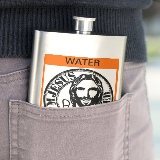 Jesus Flask Heupfles (Voorbeeld)