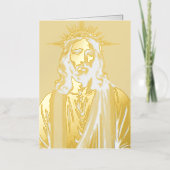 Jesus  folie wenskaart (Voorkant)
