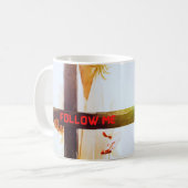 Jesus Follow Me Coffee Mug (Devant gauche)