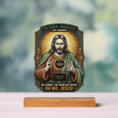 Jésus Fond noir Webcam oubliée Couverture Virtuell (Neutre)