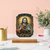 Jésus Fond noir Webcam oubliée Couverture Virtuell (Mariage)