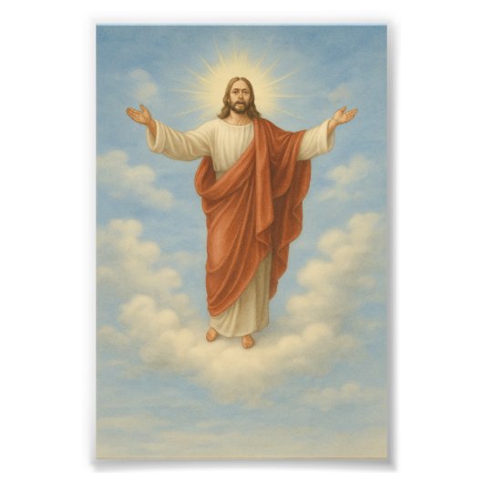 Jesus Foto Afdruk (Voorkant)