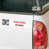 Jesus Freak Bumpersticker (Op Truck)