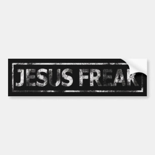 Jesus Freak Bumpersticker