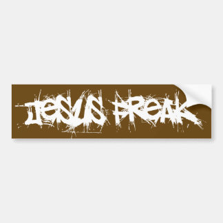 Jesus Freak Bumpersticker
