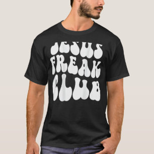 Jesus Freak Club Retro T-shirt