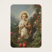 Jesus Funeral Memorial Prayer Heilige Kaart (Voorkant)