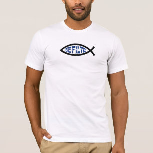 Jesus Gefilte Fish - Joodse Passover Humor T-shirt