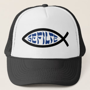 Jesus Gefilte Vis - Joodse Paashumor Trucker Pet