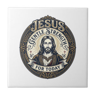 Jesus Geheugen Zorg Alzheimer Verzorger Shirt Chri Tegeltje