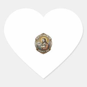 Jesus gekruiste armen Internet Troll Face Emoji Hu Hart Sticker