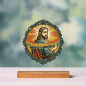 Jésus gêné trébuchant surface plane publique club (Neutre)
