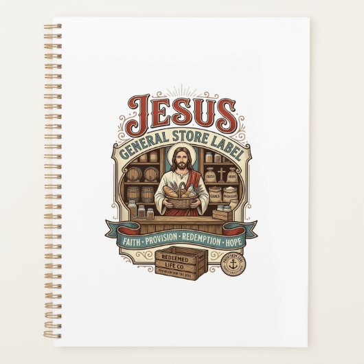 Jesus General Store Label Jesus General Store Chri Planner (Voorkant)