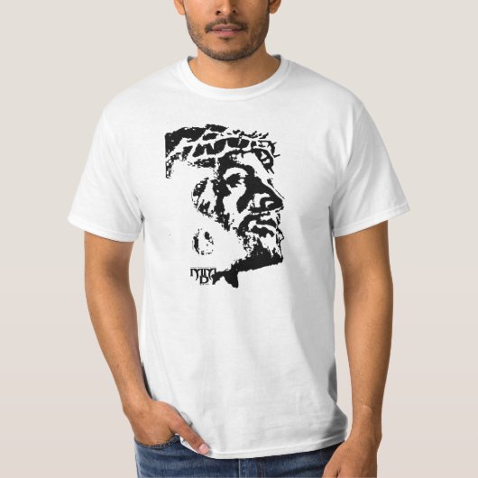 Jesus-Gesicht T-shirt (Voorkant)