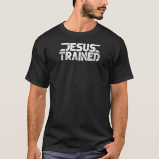 Jesus Getrainde God Familie Worstelen T-shirt Chri