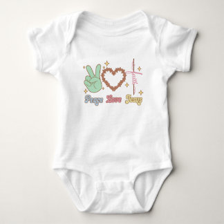 Jesus, God, Christian, custom bodysuit for baby