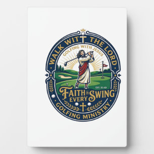 Jesus Golf Shirt Gebedsgebaseerd ontwerp_1 Fotoplaat