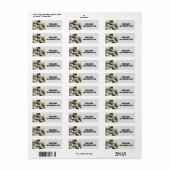 JESUS GOOD SHEPHARD RETOURADRES LABELS (Full Sheet)