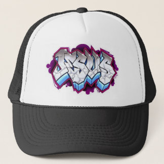 jesus graffiti trucker pet