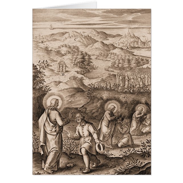 Jésus guérit le sourd et muet (Devant)