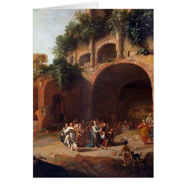 Jésus guérit le sourd et muet - compagnon (Devant)