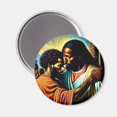 Jésus guérit un aimant aveugle (Recto/Verso)