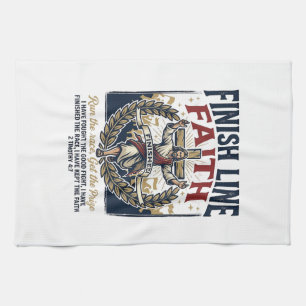 Jesus hardloopmarathon vintage T-shirt christelijk Theedoek