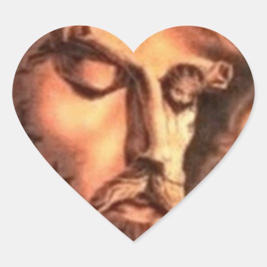 JESUS HART STICKER (Voorkant)
