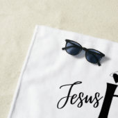 JESUS HEALS BEACH TOWEL STRANDLAKEN (In situ)