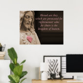 Jesus Heaven Poster (Thuiskantoor)