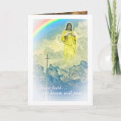 JESUS HEEFT HET STORM GESPROKEN KAART (Voorkant)