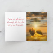 JESUS HEEFT HET STORM GESPROKEN KAART (Binnen)