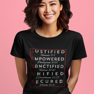 JESUS - Heilige Geest Spiritueel  Bid Voor Vrouwen T-shirt