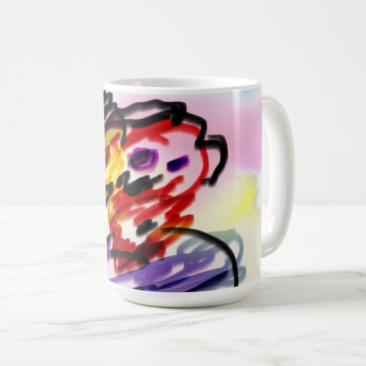 jesus here  koffiemok (Voorkant rechts)