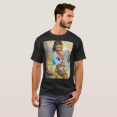 Jesus holding rainbow dash Classic T-Shirt (Devant entier)