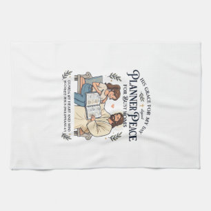 Jesus Homeschool Moeder Planner Shirt Gebaseerd op Theedoek