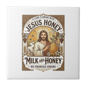 Jesus Honing Melk En Honing Jezus Honing Melk Honi Tegeltje