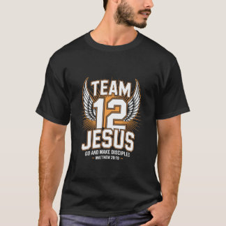 Jesus Honkbal Team Jezus Christelijk Mattheüs 2819 T-shirt