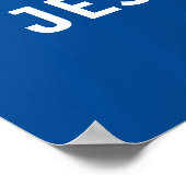 JESUS HOUDT VAN JE - Christelijk Poster (Hoek)