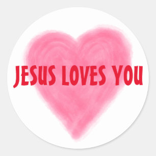 JESUS HOUDT VAN JE ROND Sticker