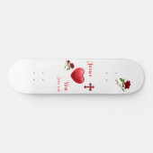 jesus houdt van je skateboard (Horizontaal)