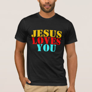 JESUS HOUDT VAN JE T-SHIRT