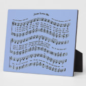 JESUS HOUDT VAN ME FOTOPLAAT (Zijkant)