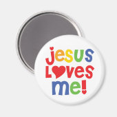 jesus houdt van me! - magneten (Voorkant / Achterkant)