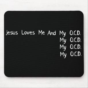 jesus houdt van me muismat