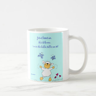 jesus houdt van me , schapen , mok