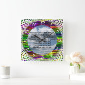 JESUS HOUDT VAN ME VIERKANTE KLOK (Huis)