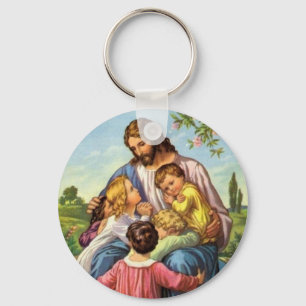 Jesus houdt van Sleutelhanger